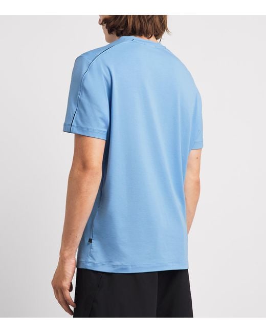 On Shoes Blue Focus T-Shirt for men