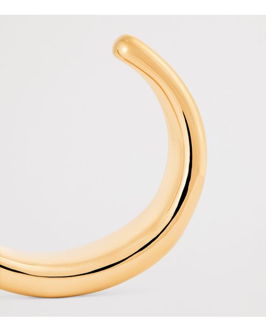 LIE STUDIO Natural Plated Emma Cuff Bangle