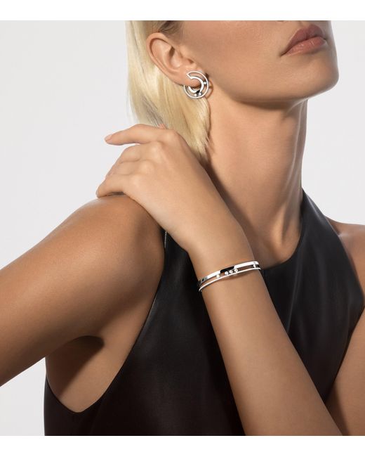 Messika White Move Romane And Diamond Bangle