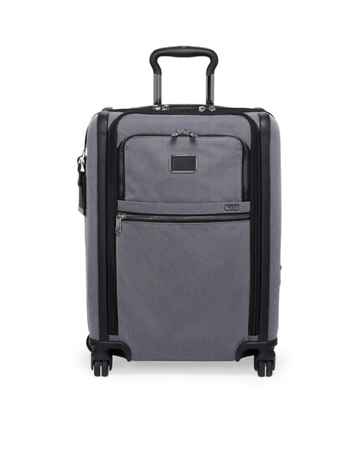 Tumi Gray Alpha 3 Continental Dual-access Expandable Carry-on Suitcase (56cm)