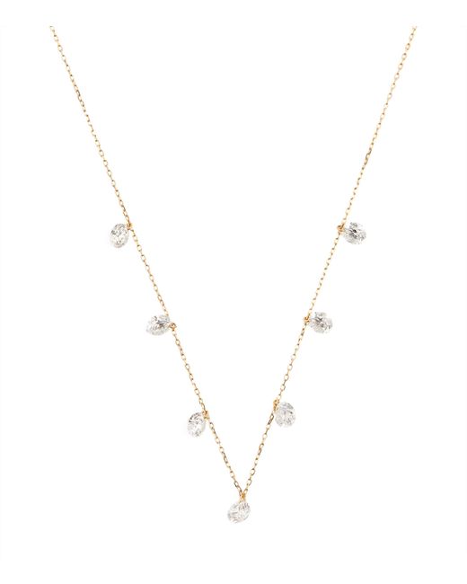 PERSÉE White And Diamond 7-Stone Danaé Necklace