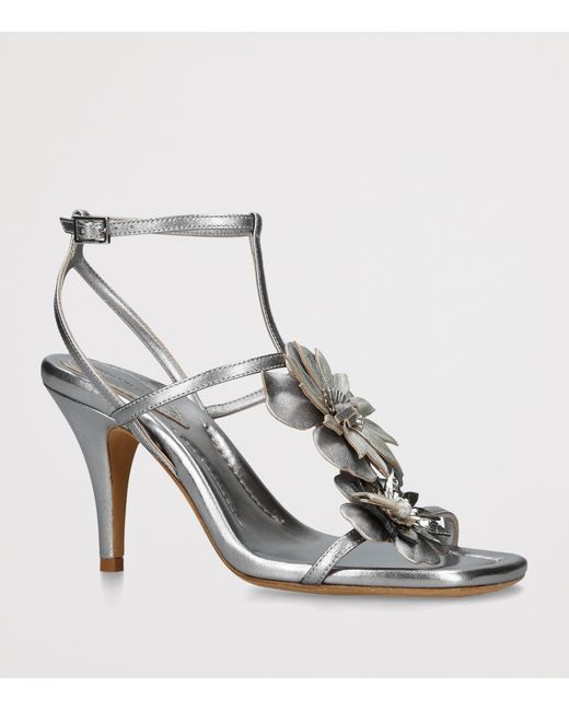 Zimmermann Metallic Belara Sandals 85