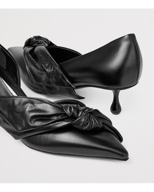 Jimmy Choo Black Issy 50 Leather Pumps
