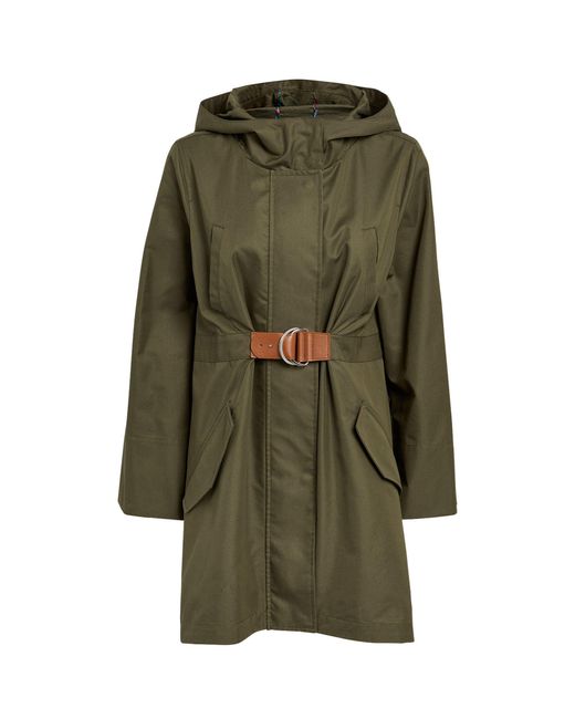 MAX&Co. Green Belted Trench Coat
