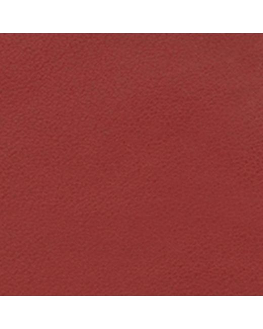 Saint Laurent Red Small Cassandre Matelassé Envelope Wallet