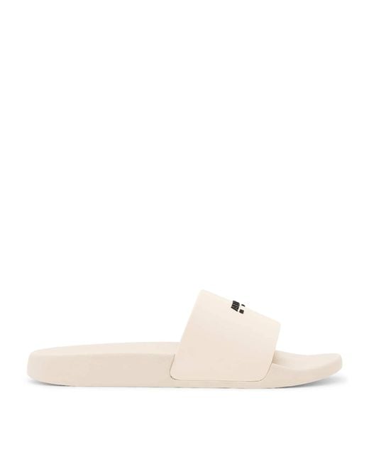 AllSaints Natural Rubber Date Slides for men