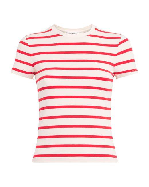 GOOD AMERICAN Red Super-Stretch Baby T-Shirt