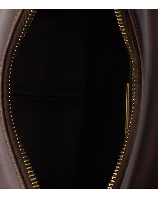 Prada Brown Medium Leather Aimée Shoulder Bag