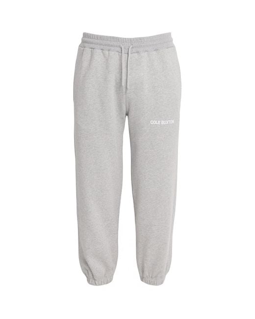 Cole Buxton Gray Sportswear Sweatpants for men