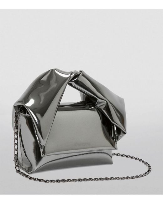 J.W. Anderson Small Metallic Twister Top-handle Bag