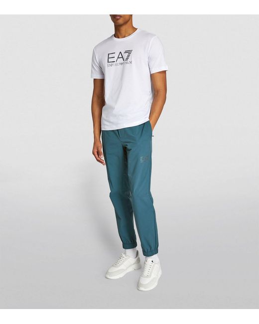 EA7 Blue Ventus7 Sweatpants for men