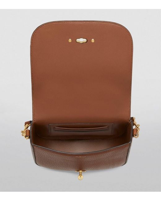 Mulberry Brown Small Darley Cross-Body Bag
