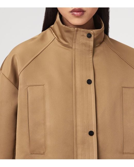 AllSaints Natural Luellah Oversized Jacket
