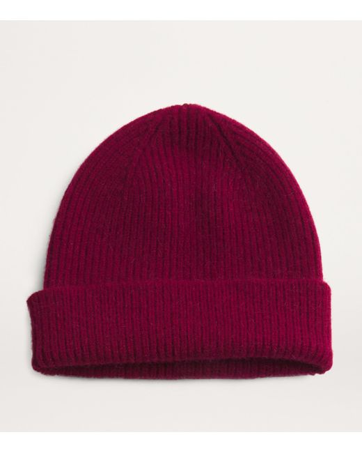 Le Bonnet Red Lambswool-Caregora Classic Beanie