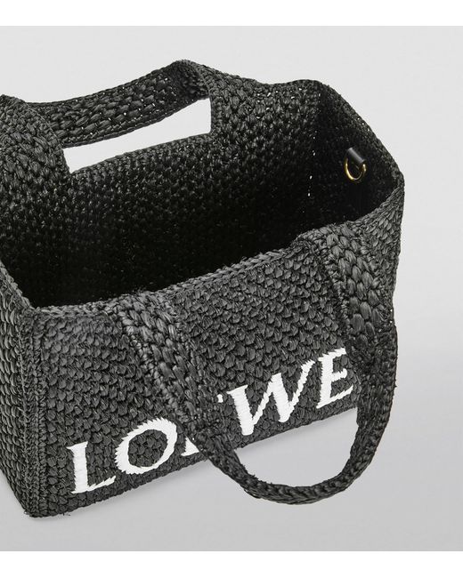 Loewe Black X Paula's Ibiza Small Font Tote Bag