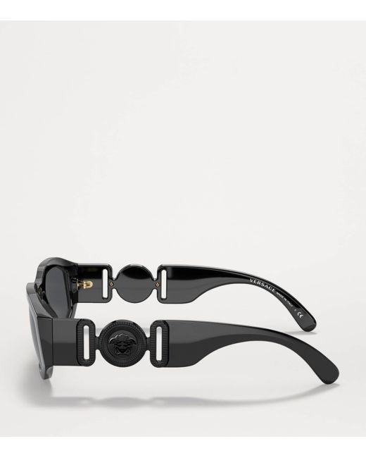 Versace Black Nylon Sunglasses