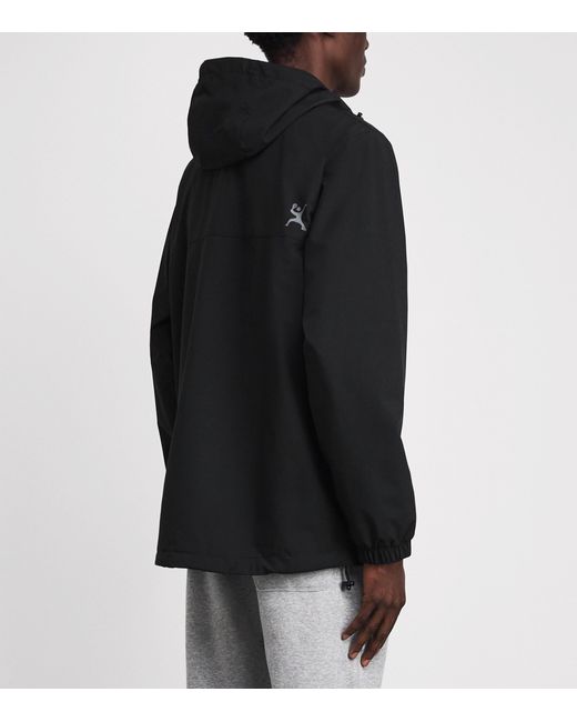 Pulco Studios Black Water-Resistant Coaches Jacket for men