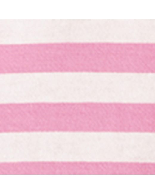 Chinti & Parker Pink X Peanuts Striped Flower Power T-shirt