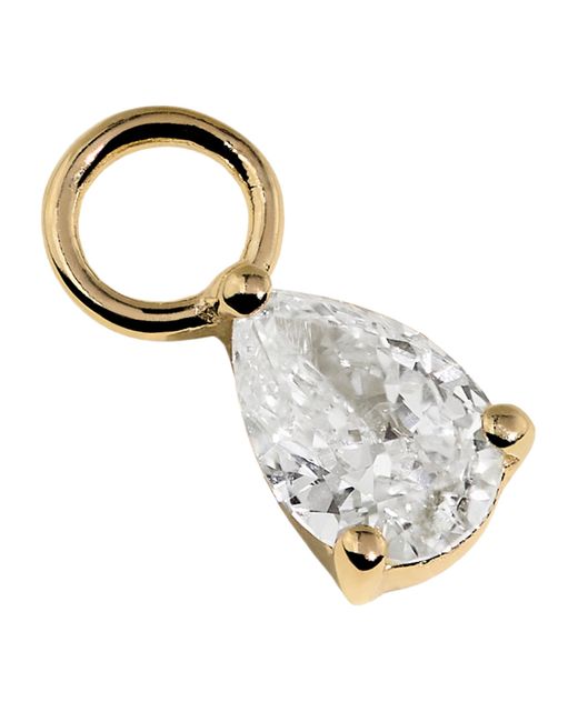 Astrid & Miyu Metallic And Diamond April Birthstone Charm