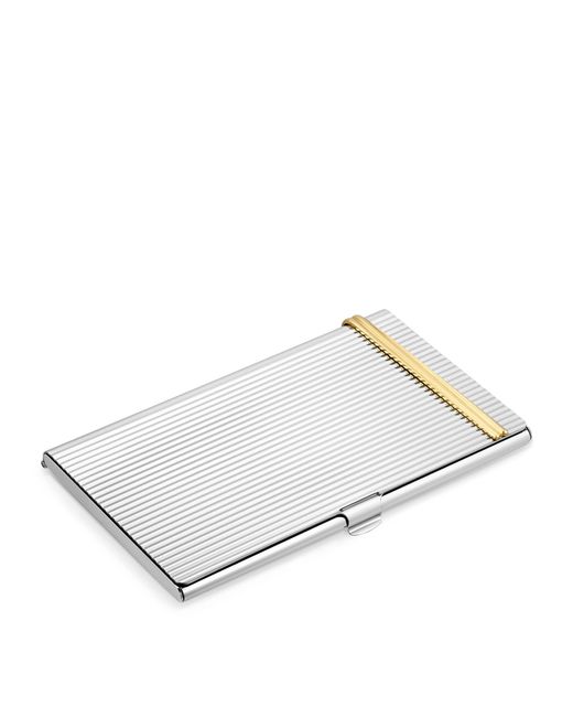 Cartier White Stainless Steel Vendôme Cardholder for men