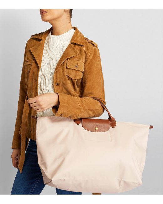 Longchamp Natural Small Le Pliage Original Travel Bag for men