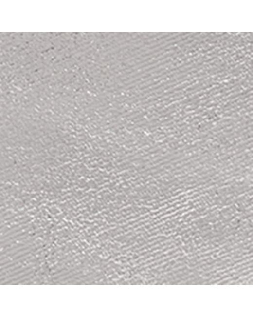 Harrods Gray Leather Metallic Card Holder