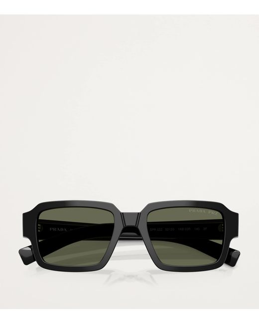 Prada Green Injected Pr02Zs Sunglasses for men