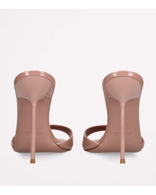 Paris Texas Pink Patent Leather Lidia Mules 105