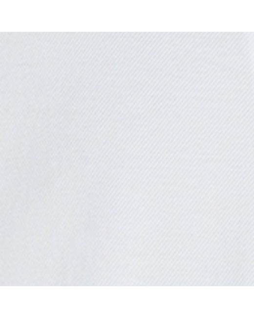 Zegna White Cotton Jersey Long-sleeve Shirt for men
