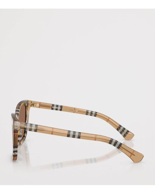 Burberry Brown Acetate Be4470 Square Sunglasses