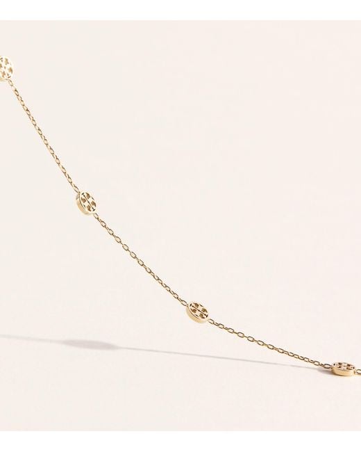 Tory Burch Natural Plated Icon Necklace