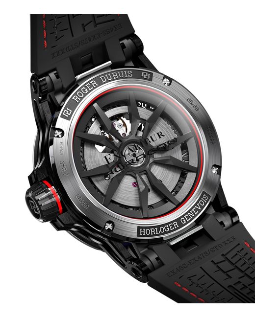 Roger Dubuis Blue Mcf And Titanium Excalibur Spider Huracan Mb Watch
