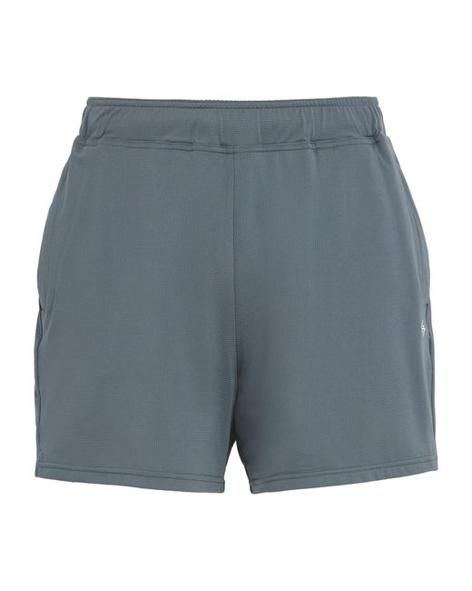 REPRESENT 247 Blue Mesh Dna Shorts for men
