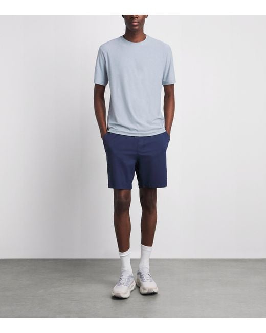 vuori Blue Strato Tech T-Shirt for men