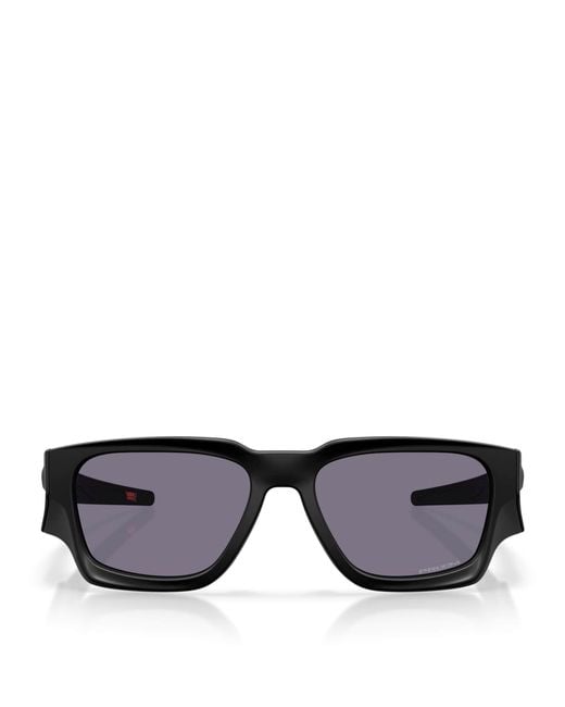 Oakley Black Instagator Rectangle Sunglasses for men