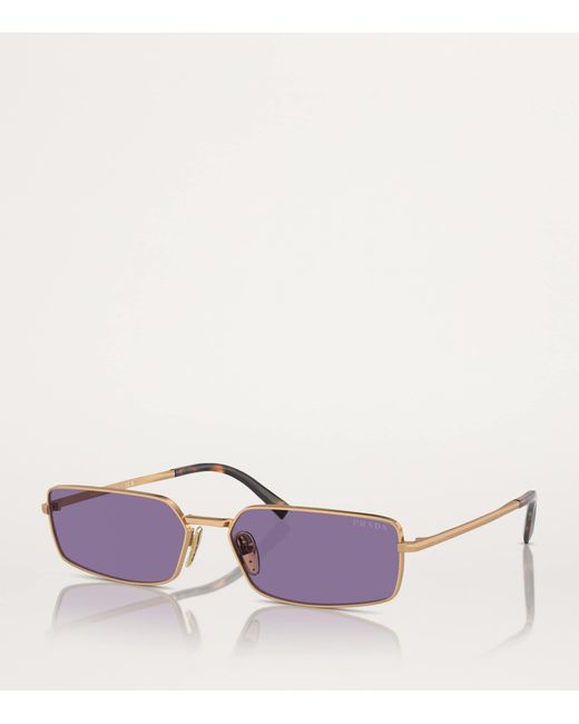 Prada Purple Metal Pra60S Sunglasses