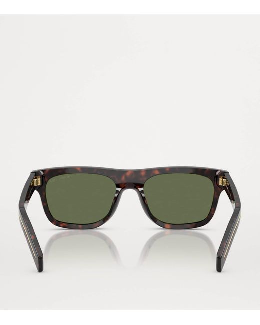 Prada Green Acetate Prb12S Sunglasses for men