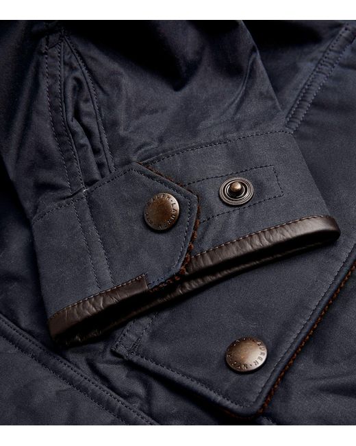 Polo Ralph Lauren Blue Waxed Cotton Jacket for men