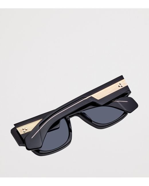 Jacques Marie Mage Black Dino Sunglasses for men