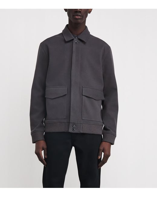 PAIGE Gray Mcfarland Bomber Jacket for men