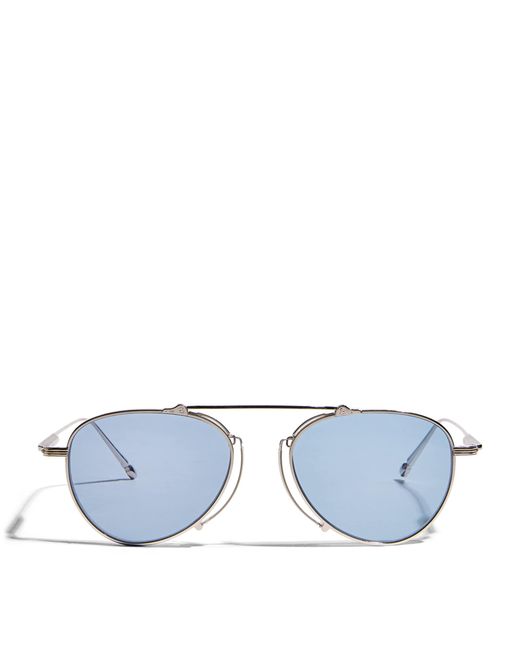 Matsuda Blue M3130 Aviator Sunglasses for men