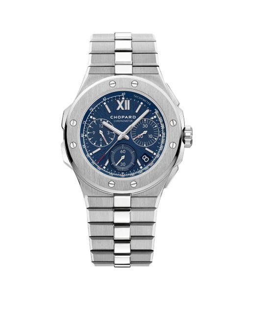 Chopard Blue Stainless Steel Alpine Eagle Extra Large Automatic Watch for men