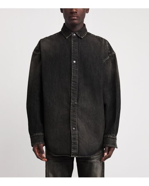 Fear Of God Black Denim Overshirt for men