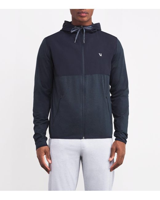 vuori Blue Sunday Element Hooded Jacket for men