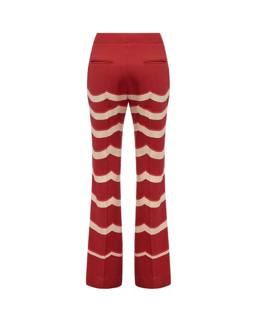 LaDoubleJ Red Saturday Night Trousers