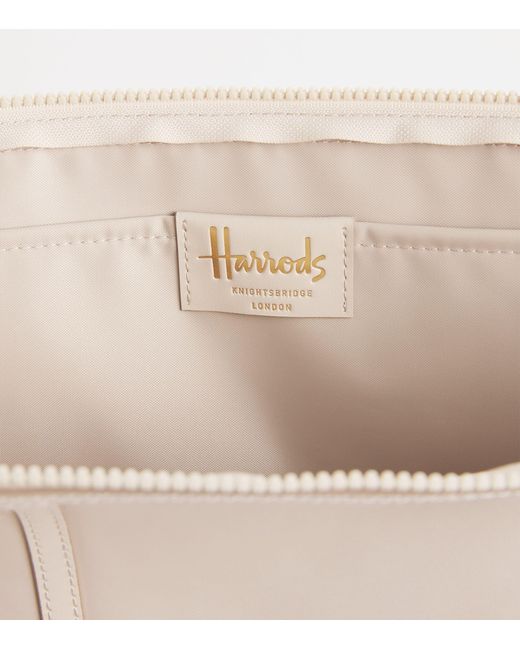 Harrods Natural Nylon Jetsetter Tote Bag