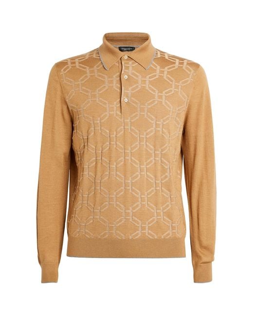 Stefano Ricci Brown Cashmere-silk Sweater for men