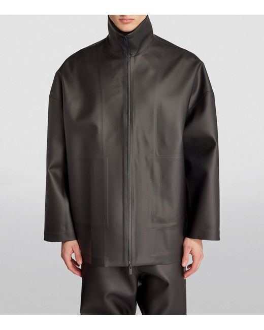 Fear Of God Black High-neck Zip-up Jacket for men