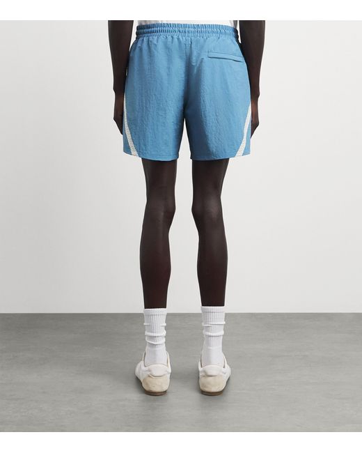 CHERRY LA Blue Logo Running Shorts for men