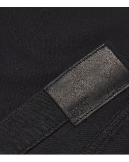 PAIGE Black Lennox Slim Jeans for men